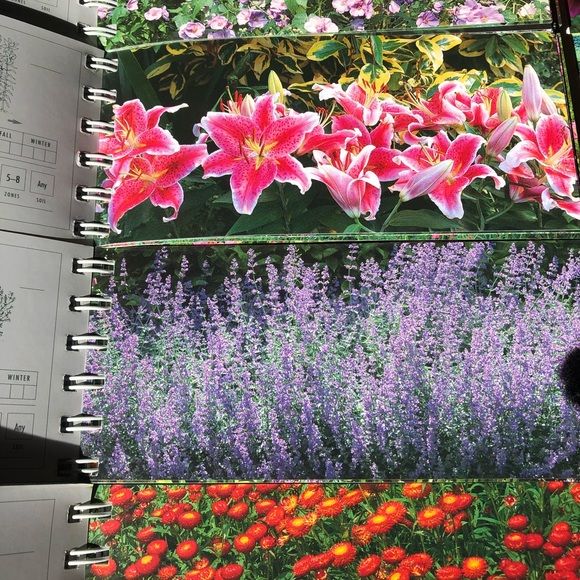 The Garden Planner beds and borders Large hard cover book with flip photos - Picture 10 of 11